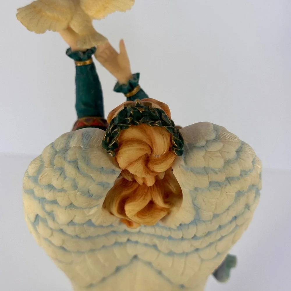 Lenox Millennium Pencil Angel‎ Figurine The World is at Her Feet 1999 - Picture 9 of 16